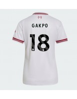 Liverpool Cody Gakpo #18 Venkovní Dres pro Dámské 2026-27 Krátký Rukáv
